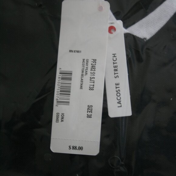Girls Lacoste Polo Shirt - NWT - Picture 2 of 2